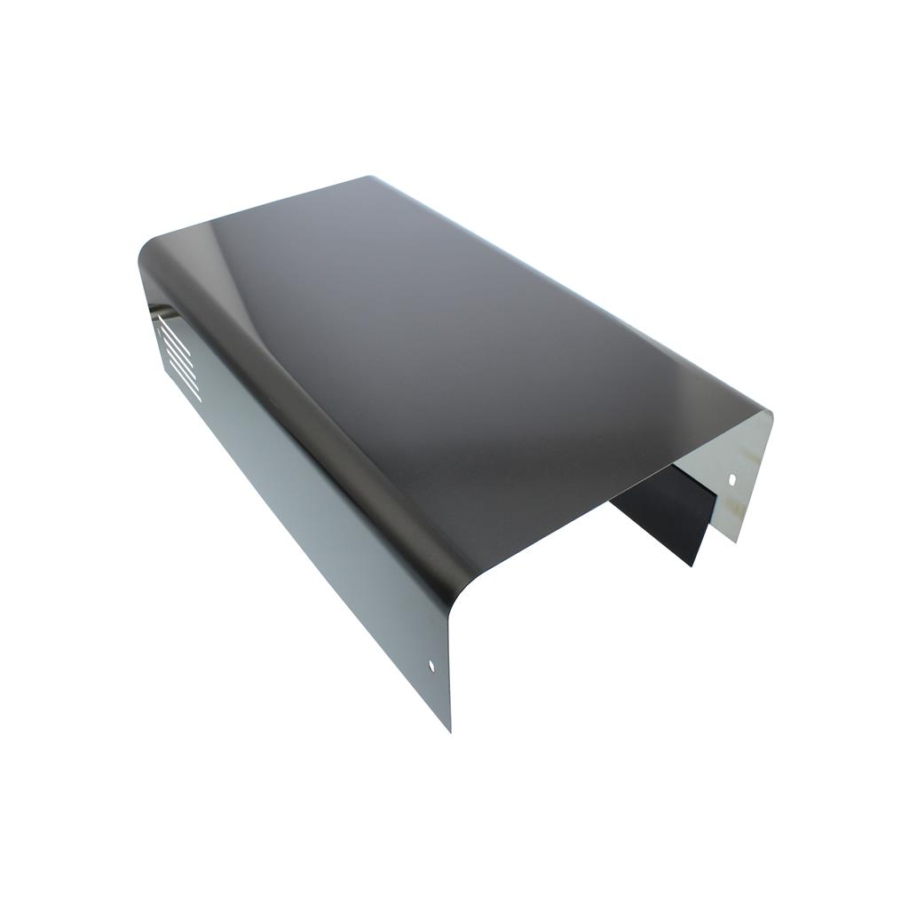 Duct Cover, Upper, ZRE, Black Stainless