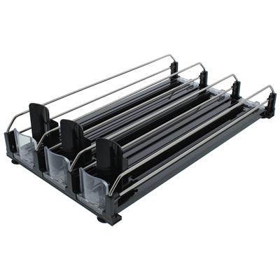 Drink Caddy, 3-Rows, Compact